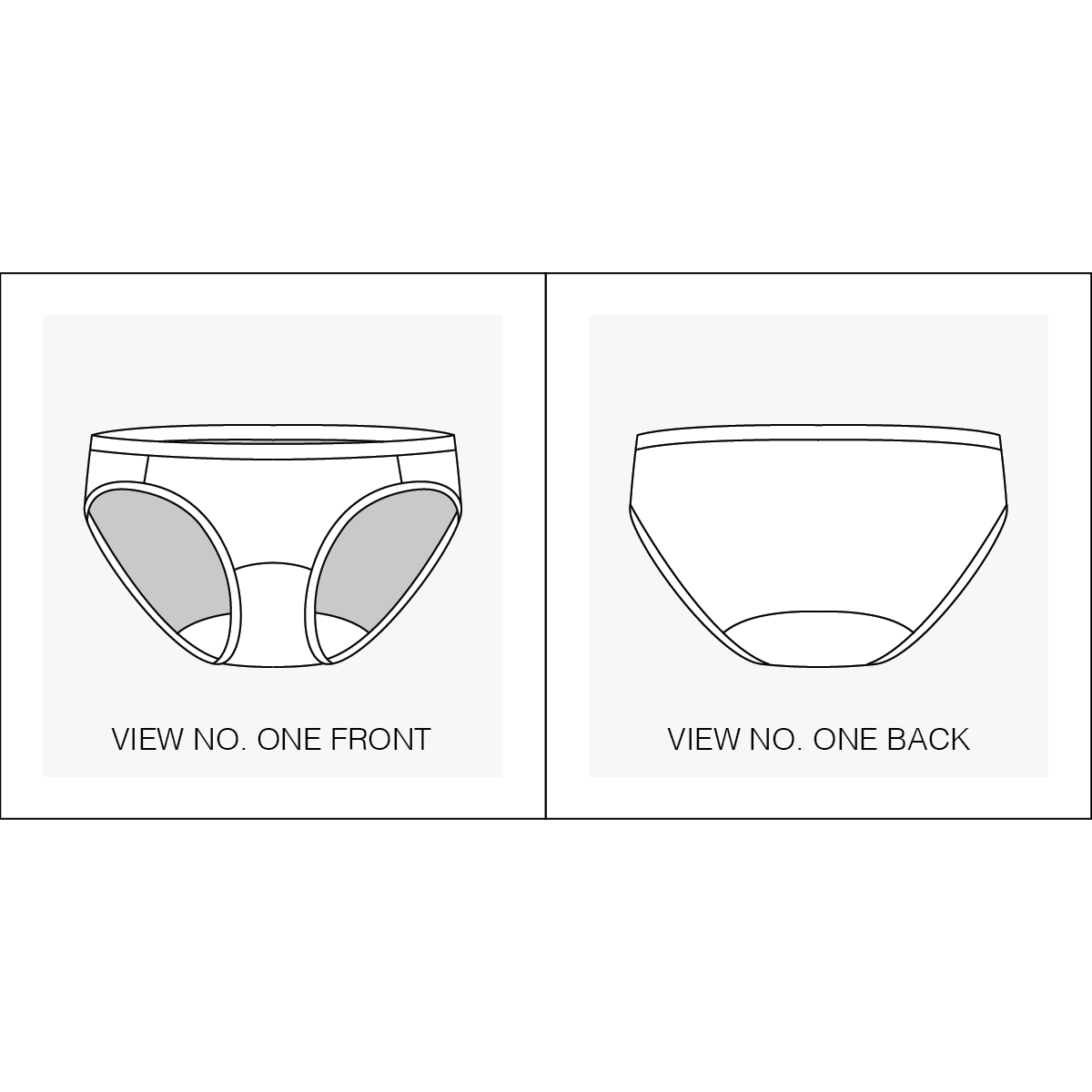 Arccos Undies - Downloadable PDF Sewing Pattern