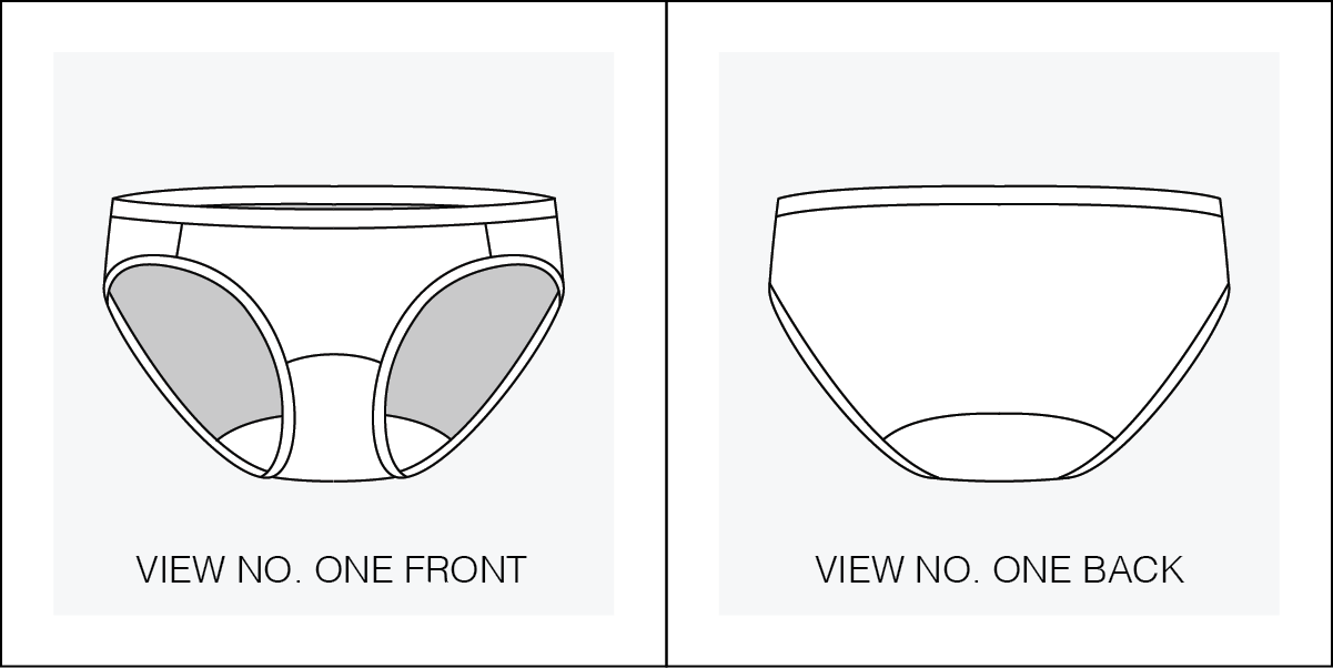 Period Panty Sewing Kit Sophie Hines DIY Underwear