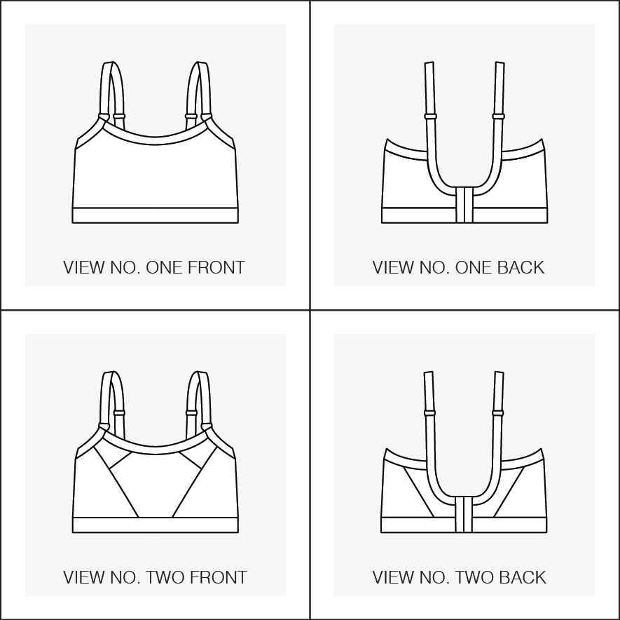 Cartesian Crop - Downloadable PDF Sewing Pattern