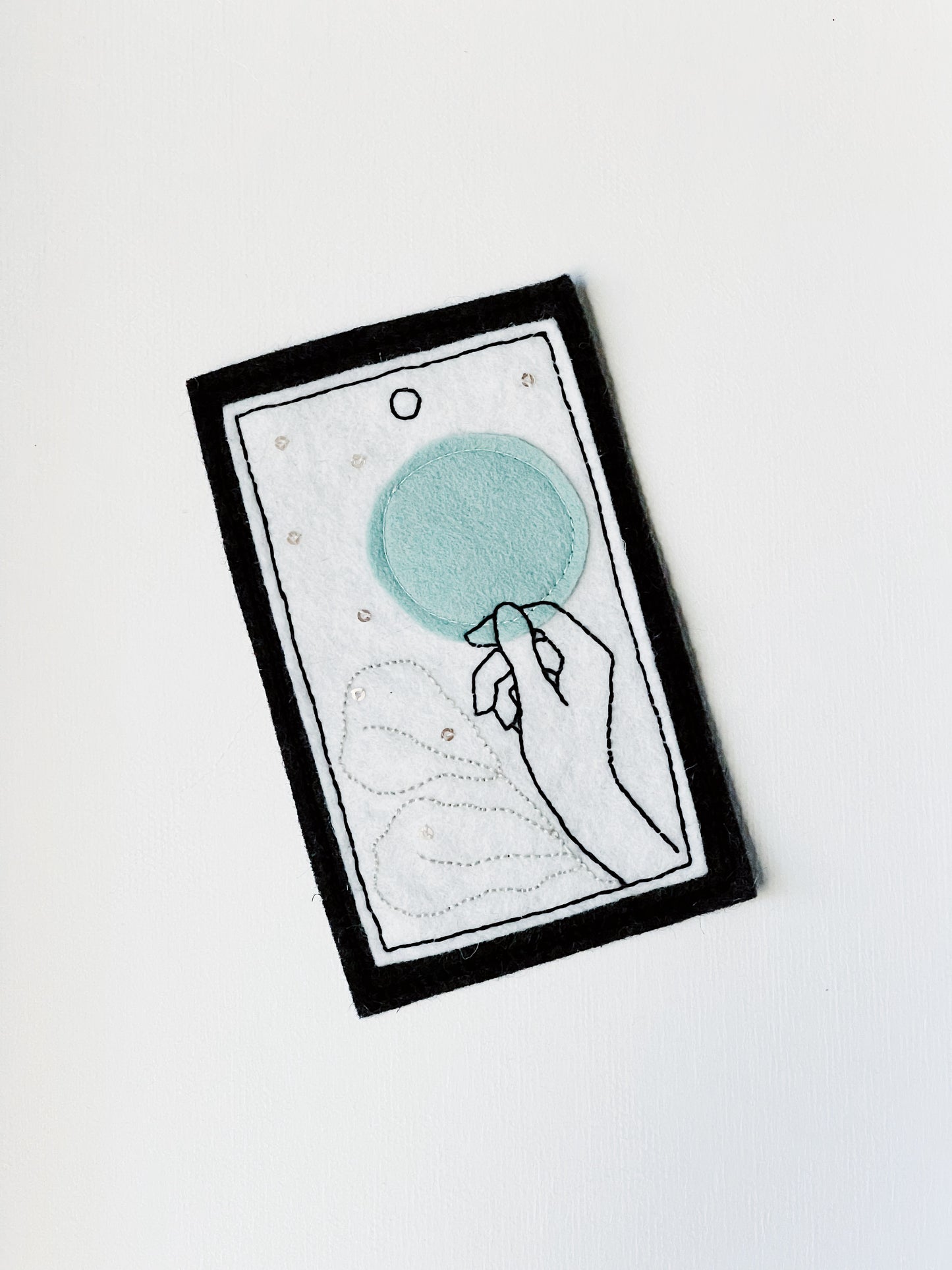 The Fool Tarot Patch - Downloadable PDF Embroidery Pattern