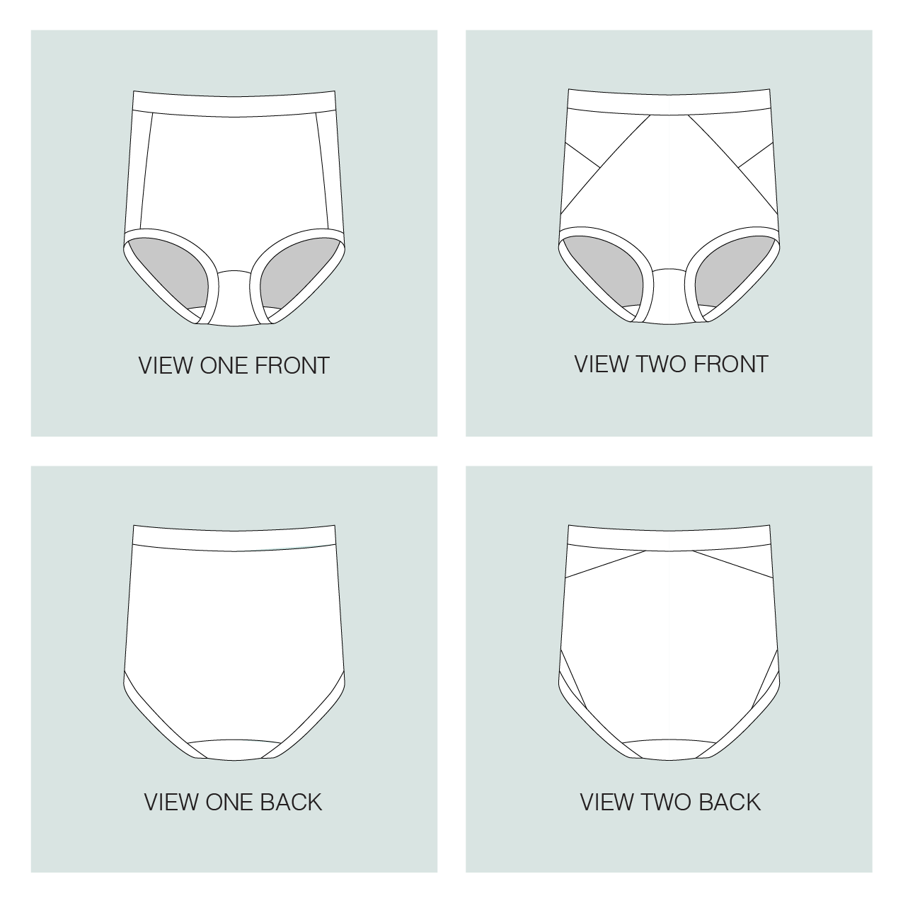 Median Knickers - Downloadable PDF Sewing Pattern