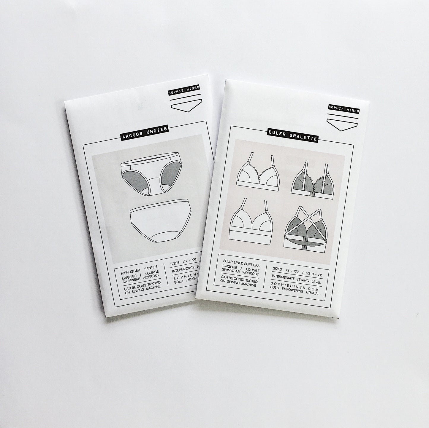 Arccos Undies - Paper Sewing Pattern