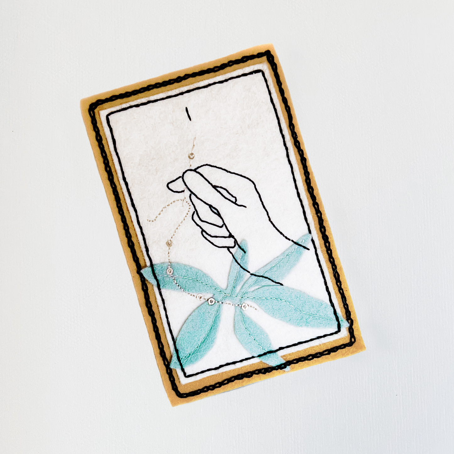 The Magician Tarot Patch - Paper Embroidery Pattern