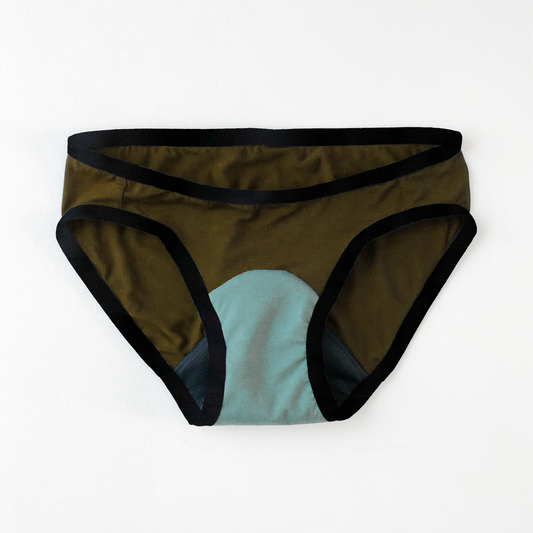 Custom Period Panty Sewing Kit® Bundle - Moss Green Bamboo