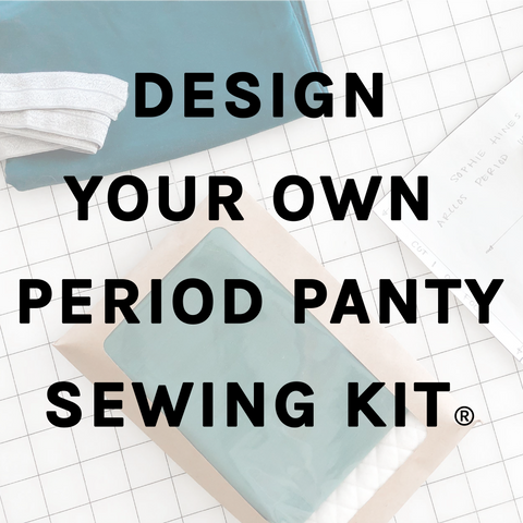 Period Panty Kit - Black - Sew Projects