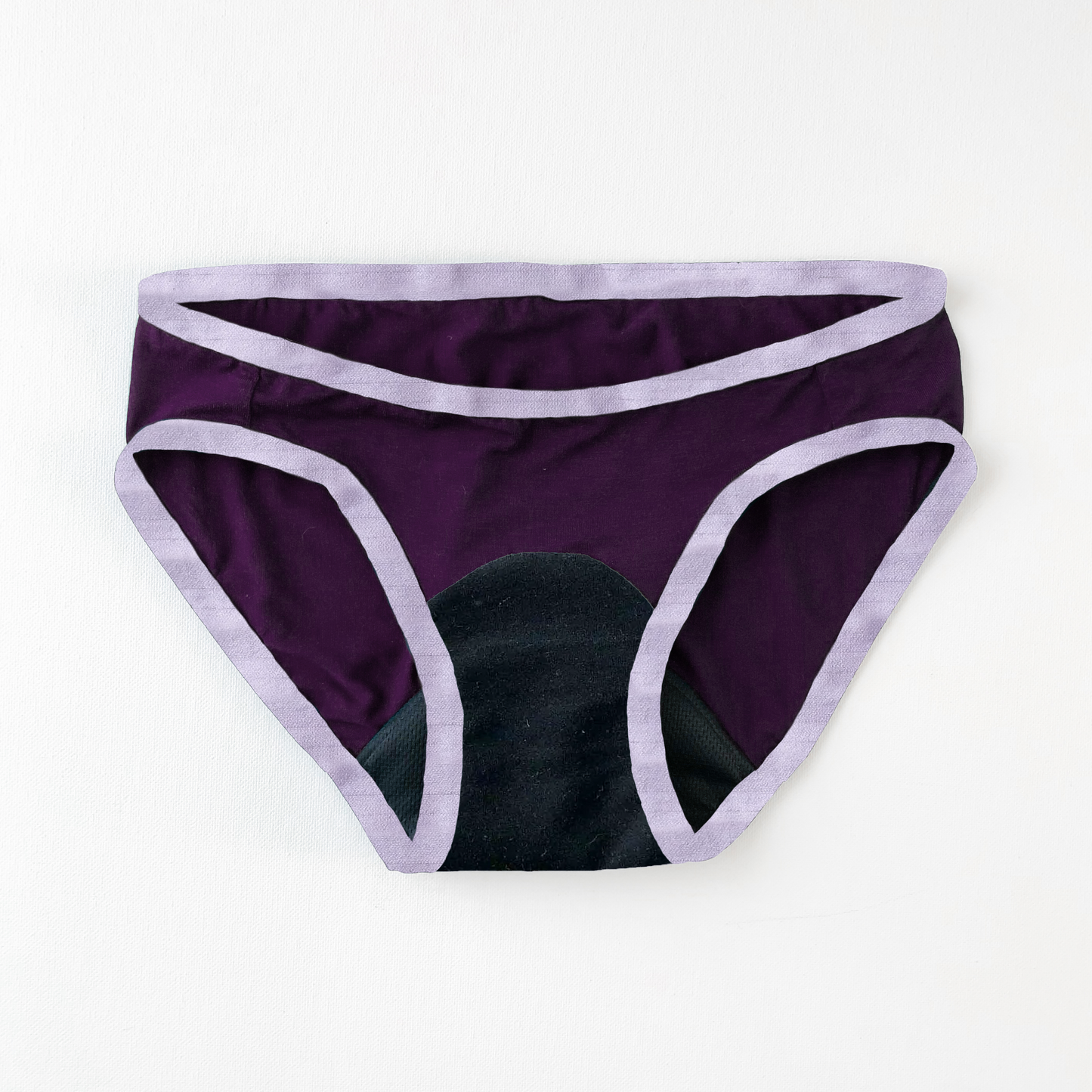 Custom Period Panty Sewing Kit® Bundle - Eggplant Bamboo