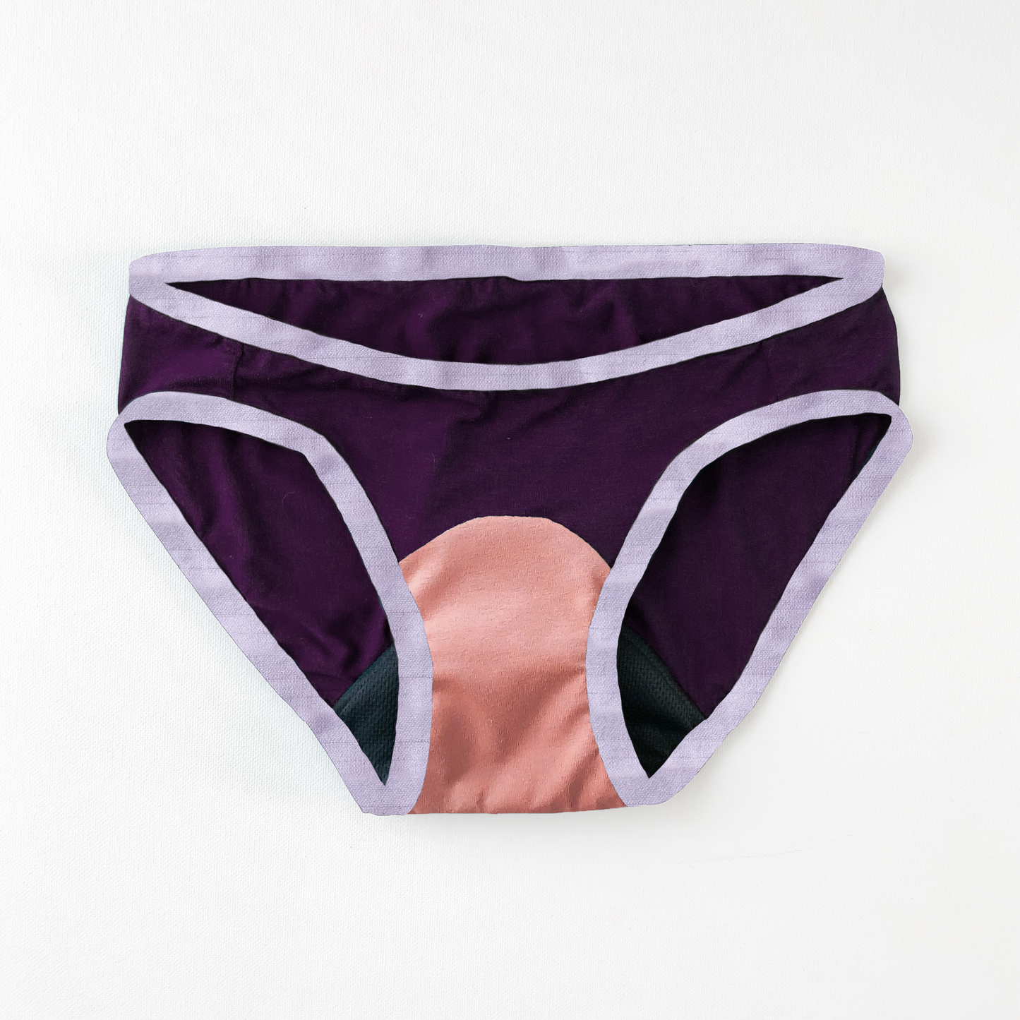 Custom Period Panty Sewing Kit® Bundle - Eggplant Bamboo