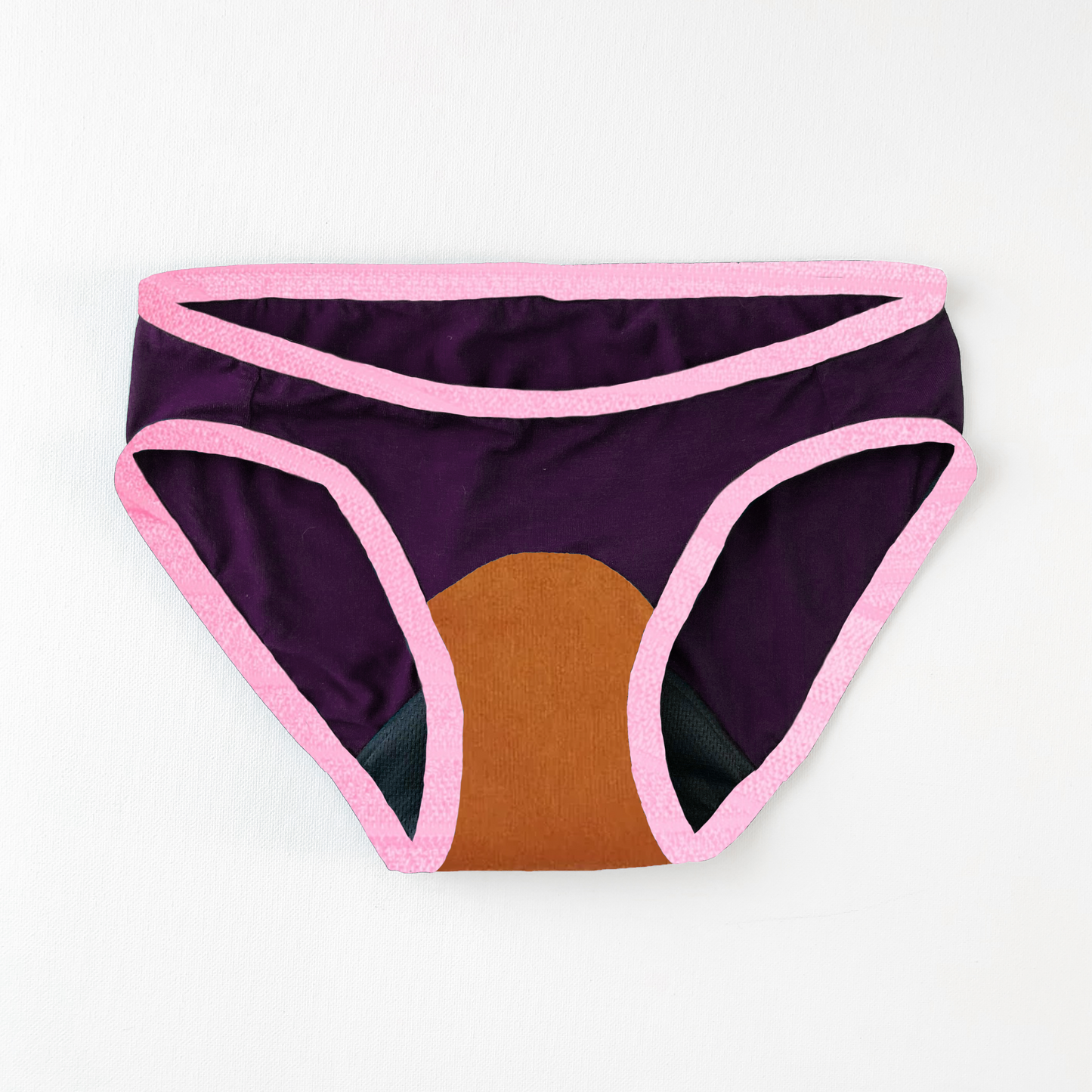 Custom Period Panty Sewing Kit® Bundle - Eggplant Bamboo