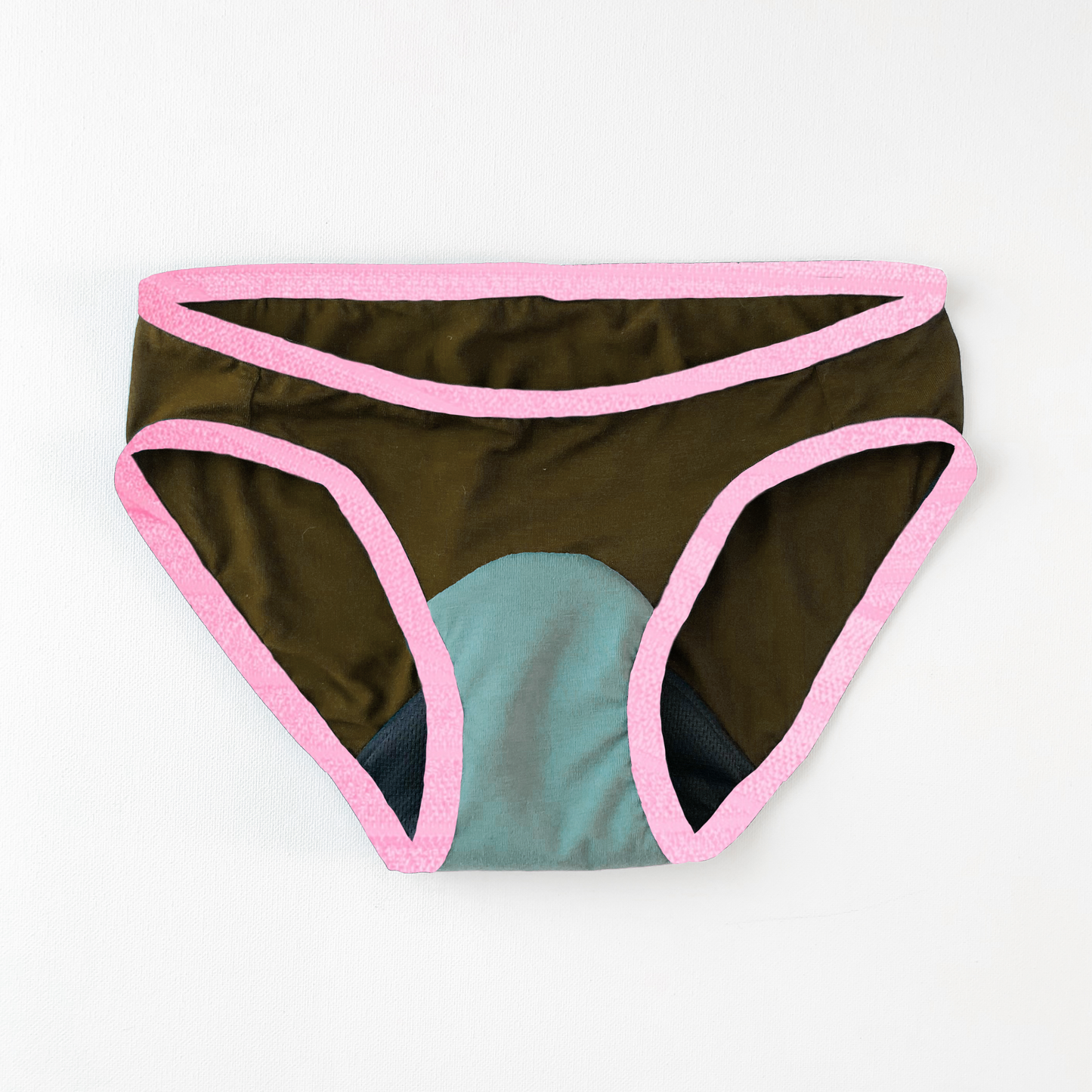 Custom Period Panty Sewing Kit® Bundle - Moss Green Bamboo