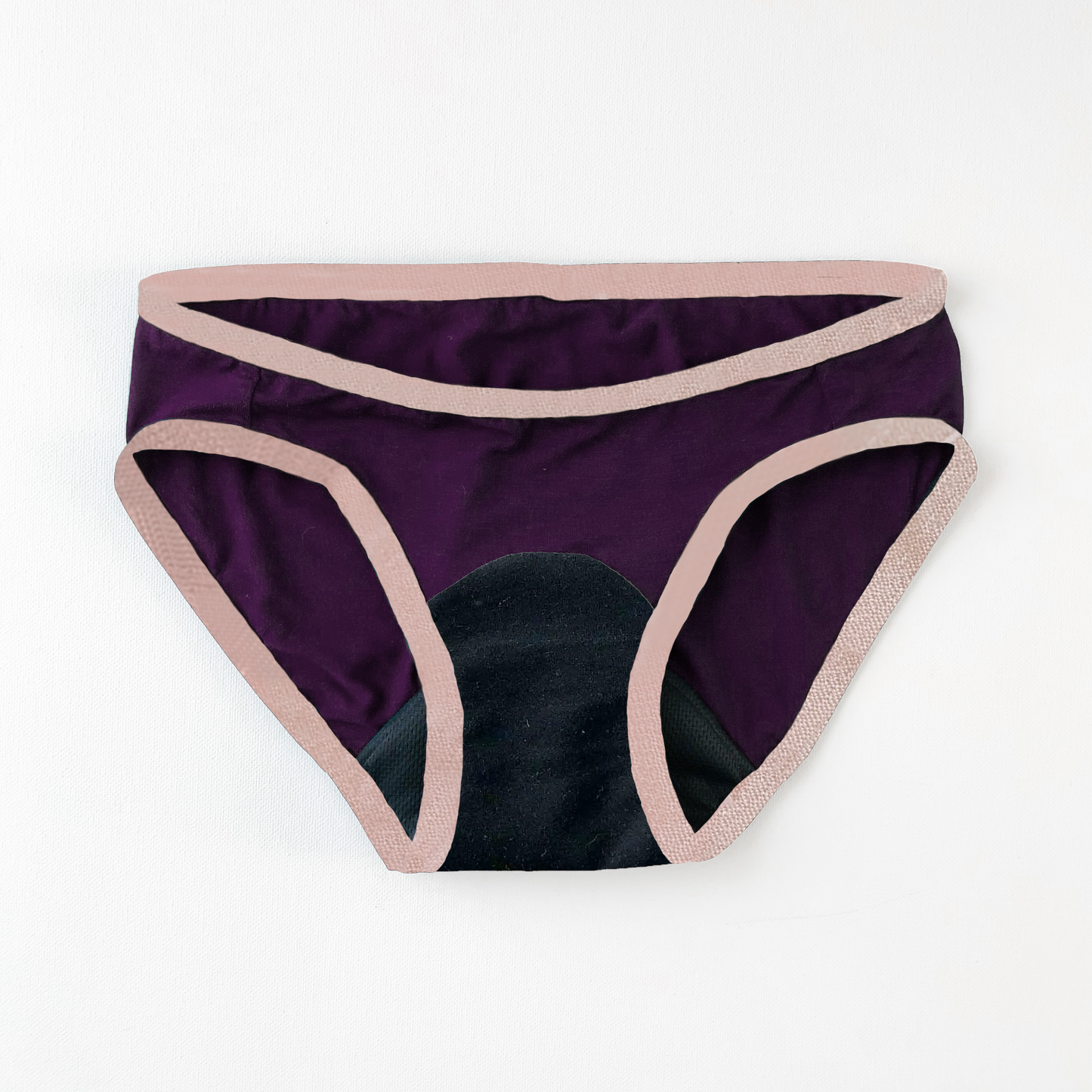 Custom Period Panty Sewing Kit® Bundle - Eggplant Bamboo