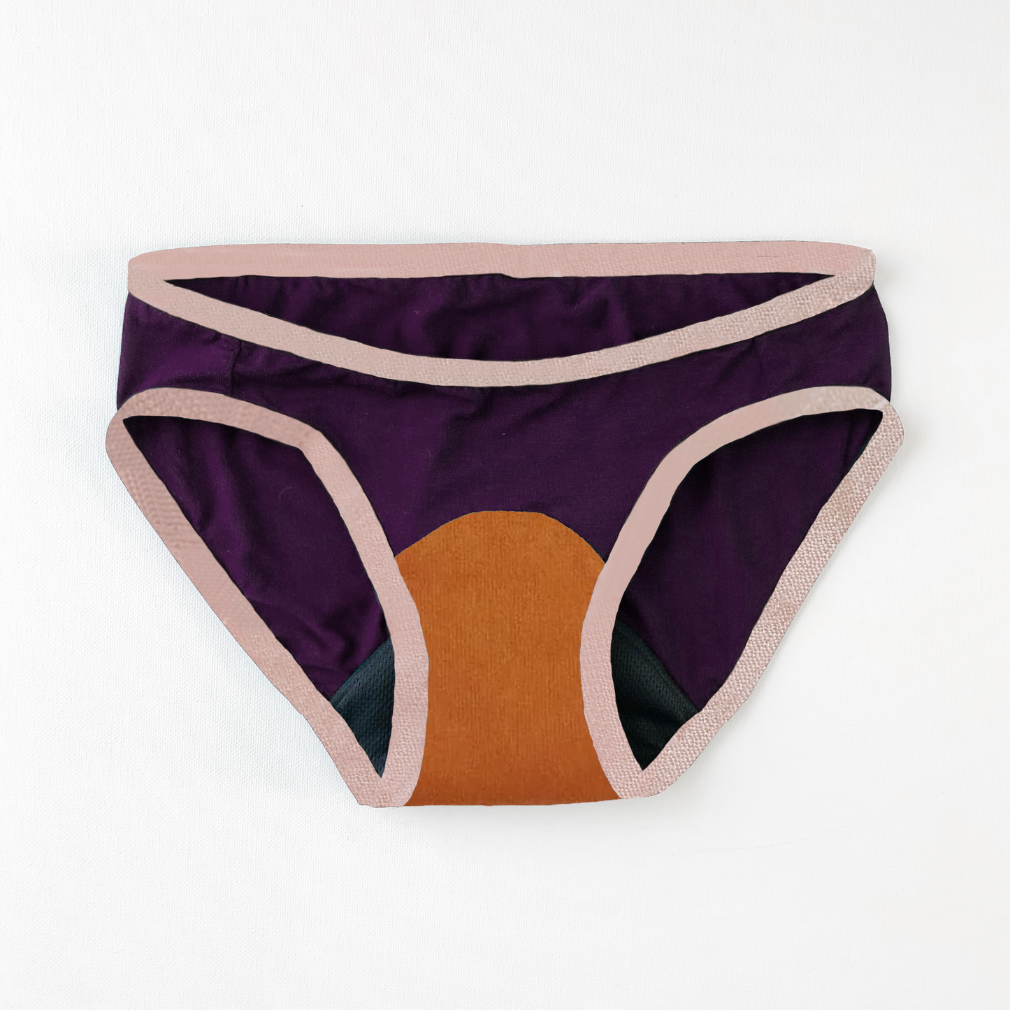 Custom Period Panty Sewing Kit® Bundle - Eggplant Bamboo