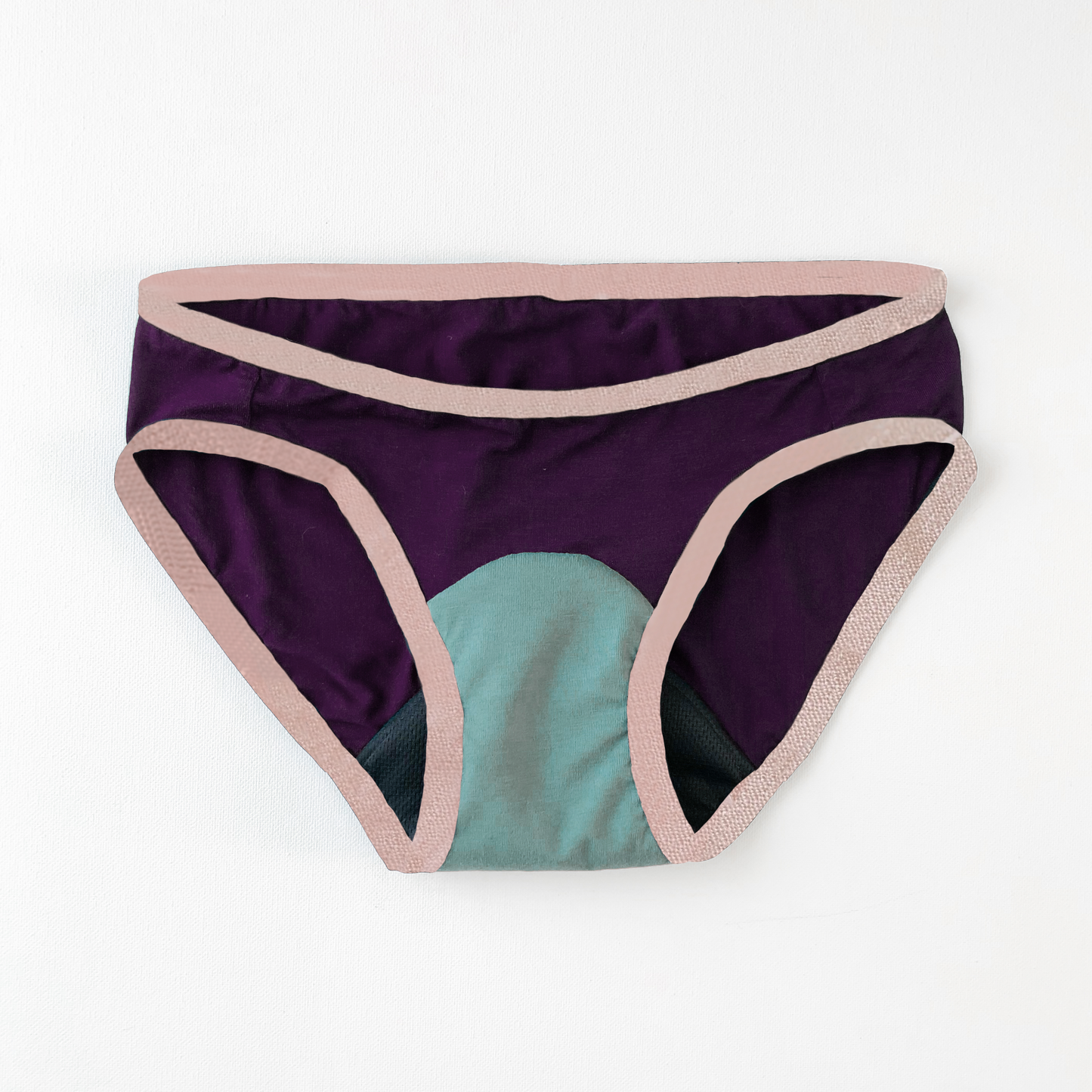 Custom Period Panty Sewing Kit® Bundle - Eggplant Bamboo