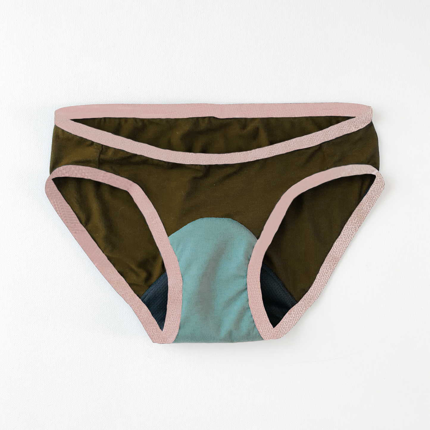 Custom Period Panty Sewing Kit® Bundle - Moss Green Bamboo