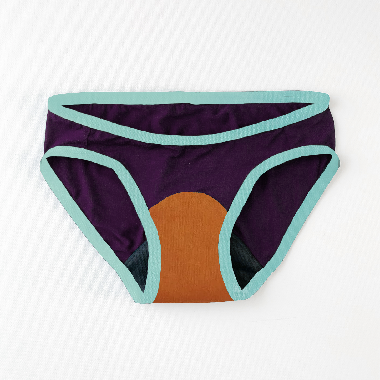 Custom Period Panty Sewing Kit® Bundle - Eggplant Bamboo