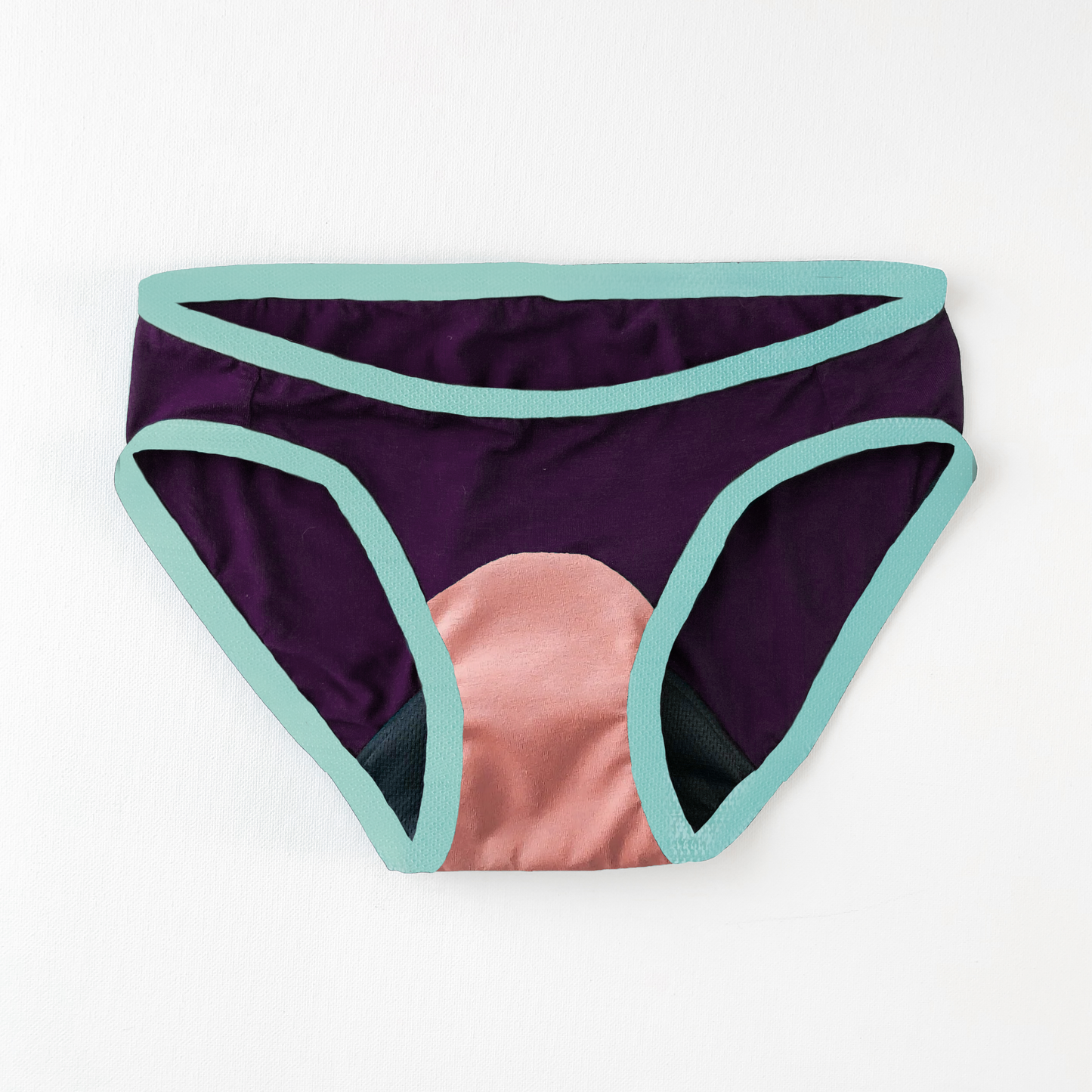 Custom Period Panty Sewing Kit® Bundle - Eggplant Bamboo