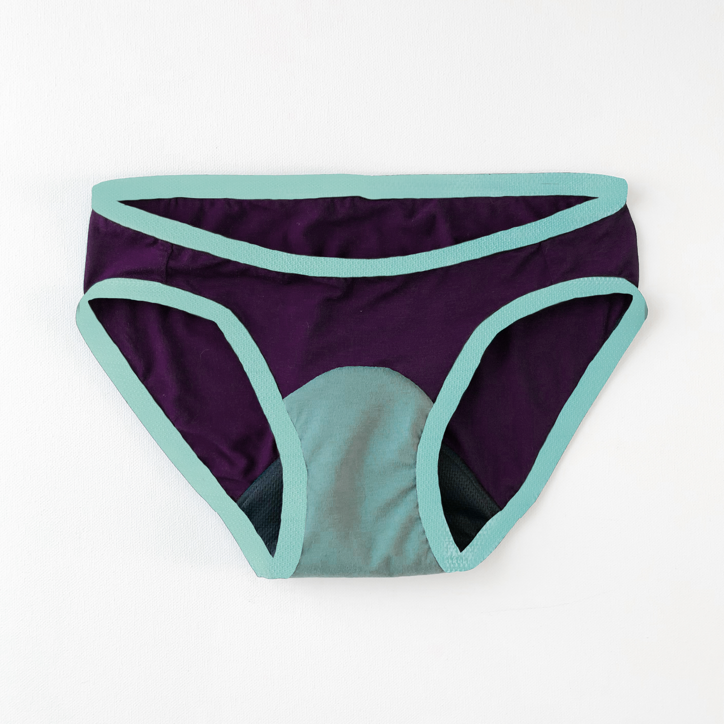 Custom Period Panty Sewing Kit® Bundle - Eggplant Bamboo