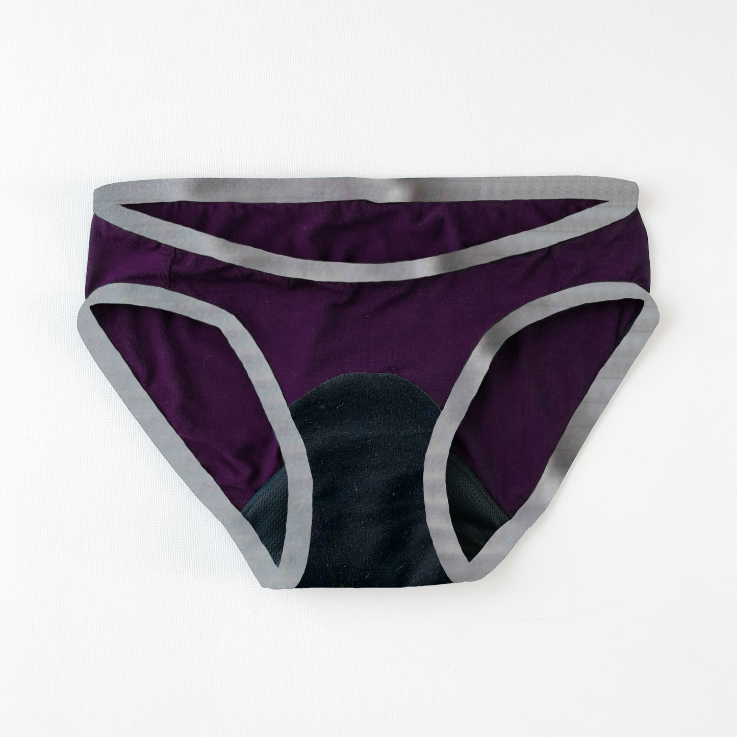 Custom Period Panty Sewing Kit® Bundle - Eggplant Bamboo