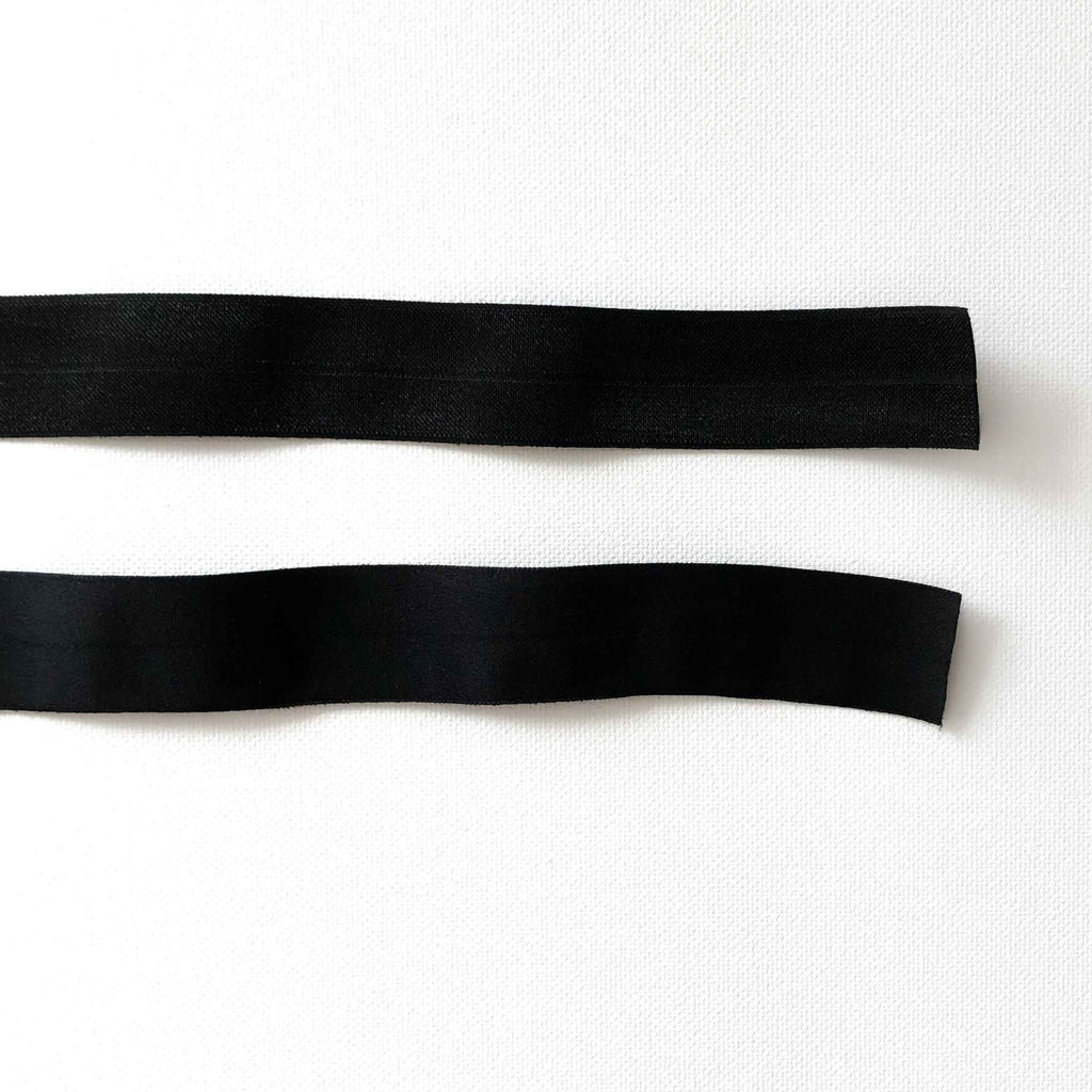 5 yds 1 Inch Fold Over Elastic - Black – Sophie Hines