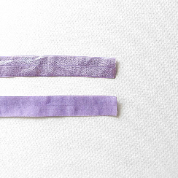 5 yds 1 Inch Fold Over Elastic - Lavender