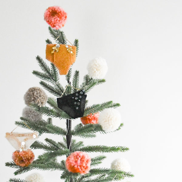 Undie Ornament Template - Downloadable PDF Sewing Pattern