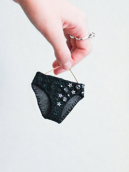 Undie Ornament Template - Downloadable PDF Sewing Pattern