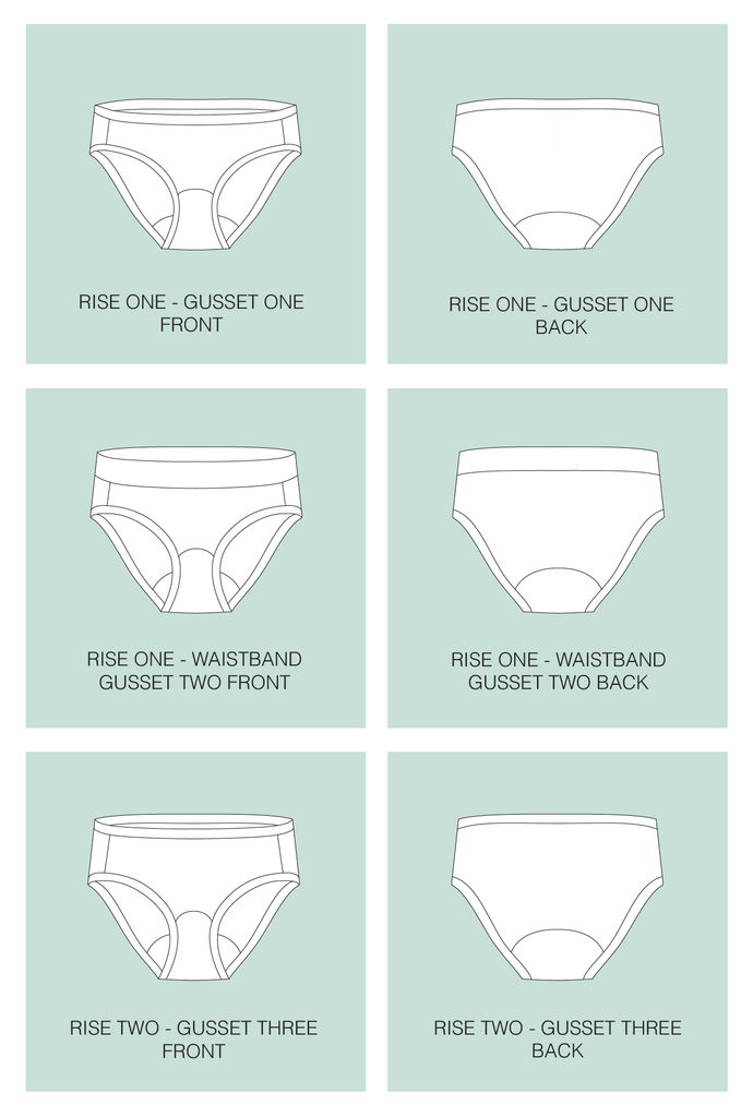 Perfect Period Panties - Paper Sewing Pattern