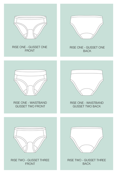 Perfect Period Panties - Paper Sewing Pattern